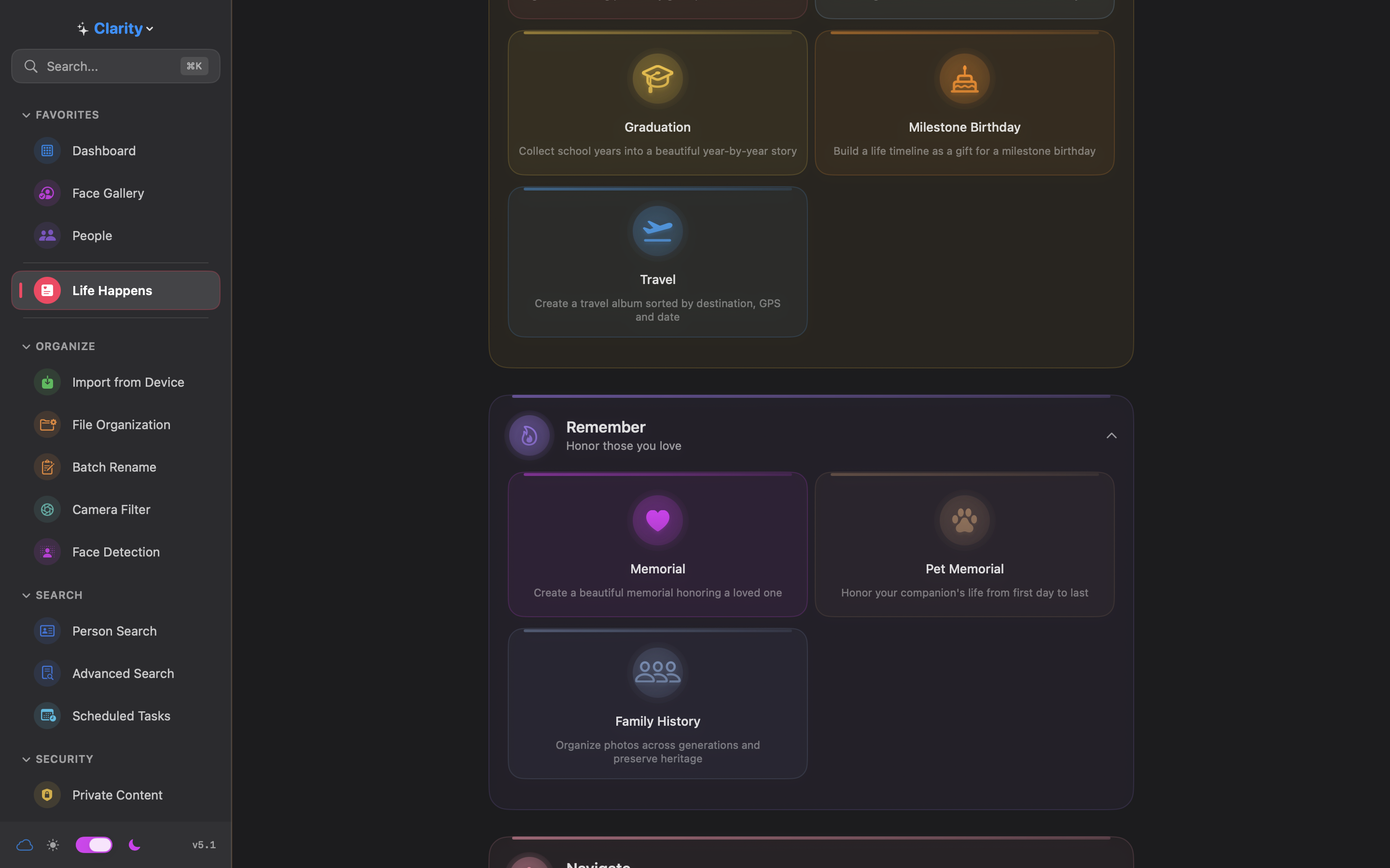 Life Happens — Remember loved ones